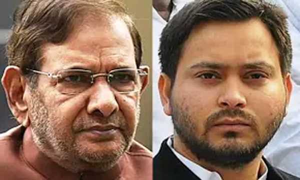 आरजेडी गठबंधन के नए समीकरण, तेजस्वी यादव ने की शरद यादव से मुलाकात